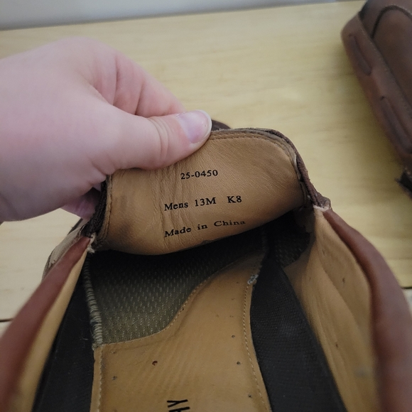 Johnston and Murphy brown loafers 13 - Picture 5 of 5
